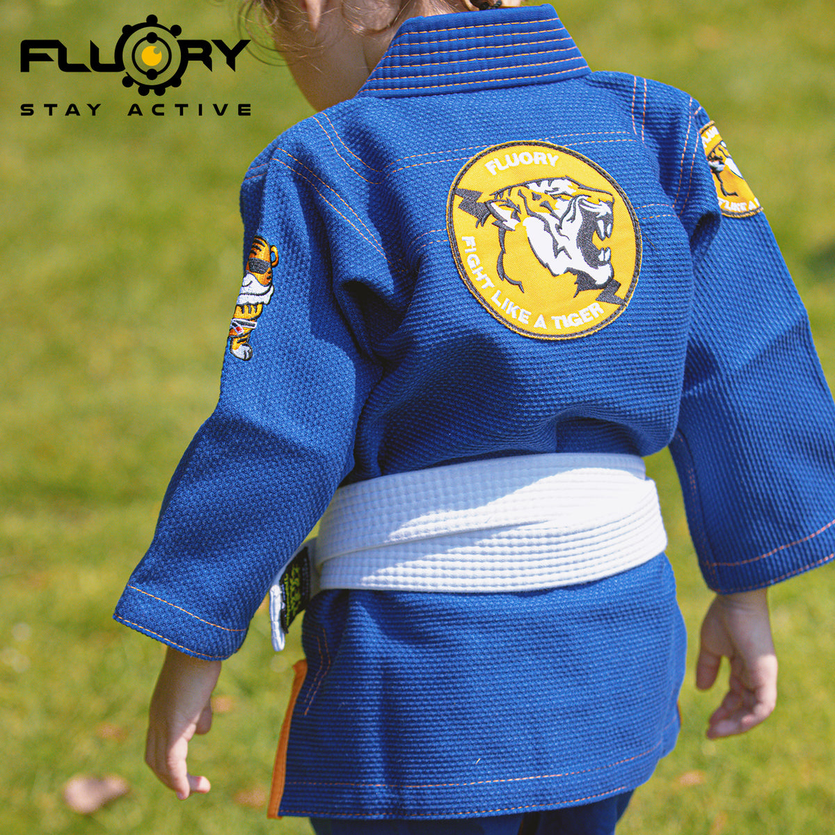 KIDS BJJ GI ( Tiger)-BJJF33 – Fluory Sportswear