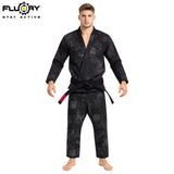 FLUORY Brazilian Jiujitsu Kimonos Jiujitsu Uniform New Python print pattern BJJ GIS-BJJF5
