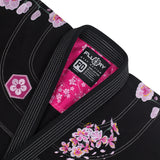 FLUORY （Cherry Blossom）Brazilian Jiujitsu Kimonos Jiujitsu Uniform Heavy Embroidery Cherry Blossoms BJJ GIS-BJJF55