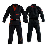 FLUORY Men's Brazilian Jiujitsu Kimonos Jiujitsu Uniform BJJ GIS BJJ Gi - BJJF17