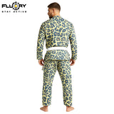 FLUORY Brazilian Jiujitsu Kimonos Jiujitsu Uniform New Leopard Print BJJ GIS-BJJF53