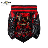 FLUORY Samurai Boxing Pants Boxing Shorts MUAY THAI SHORTS - MTSF195