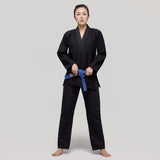 FLUORY Brazilian Jiujitsu Kimonos Jiujitsu Uniform  Women's Solid Color Series BJJ GIS-BJJF51