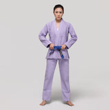 FLUORY Brazilian Jiujitsu Kimonos Jiujitsu Uniform  Women's Solid Color Series BJJ GIS-BJJF51