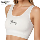 FLUORY Women's Sports Underwear Gym Sports Tops BTTF05