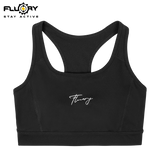 FLUORY Women's Sports Underwear Gym Sports Tops BTTF05