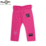 FLUORY （kitten）Brazilian Jiujitsu Kimonos Jiujitsu Uniform Cat Embroidery BJJ GIS-BJJF54
