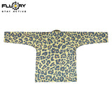 FLUORY Brazilian Jiujitsu Kimonos Jiujitsu Uniform New Leopard Print BJJ GIS-BJJF53