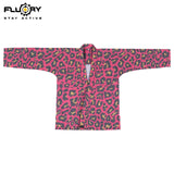 FLUORY Brazilian Jiujitsu Kimonos Jiujitsu Uniform New Leopard Print BJJ GIS-BJJF53