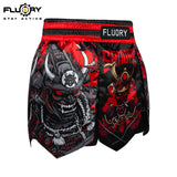 FLUORY Samurai Boxing Pants Boxing Shorts MUAY THAI SHORTS - MTSF195