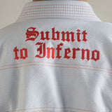 FLUORY Men's Brazilian Jiujitsu Kimonos Jiujitsu Uniform BJJ GIS BJJ Gi - BJJF17