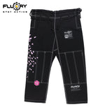 FLUORY （Cherry Blossom）Brazilian Jiujitsu Kimonos Jiujitsu Uniform Heavy Embroidery Cherry Blossoms BJJ GIS-BJJF55