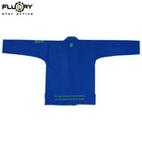 FLUORY （Rure Natural Bamboo） Brazilian Jiujitsu Kimonos Jiujitsu Uniform 100% Famboo Fiber Fabric BJJ GIS-BJJF49