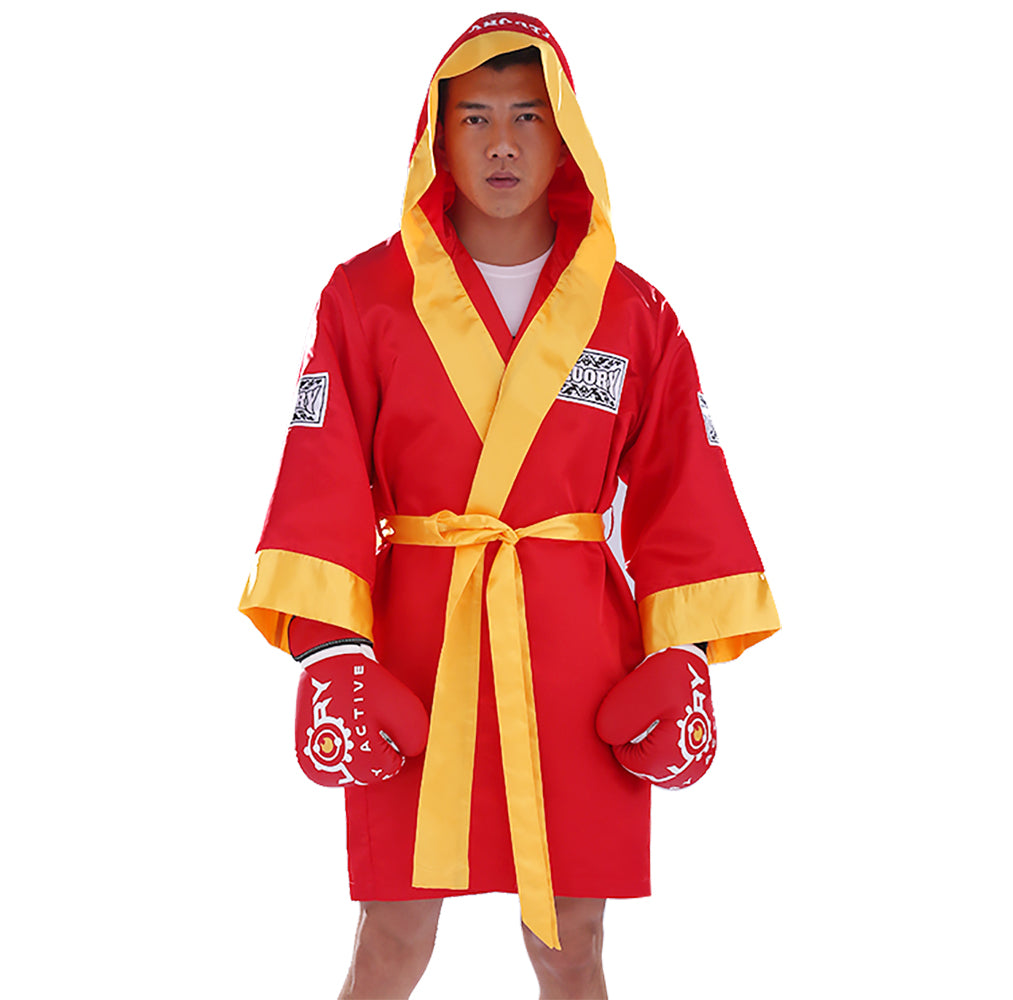 Boxing Robe With Hood-MAF01 – Fluory Sportswear
