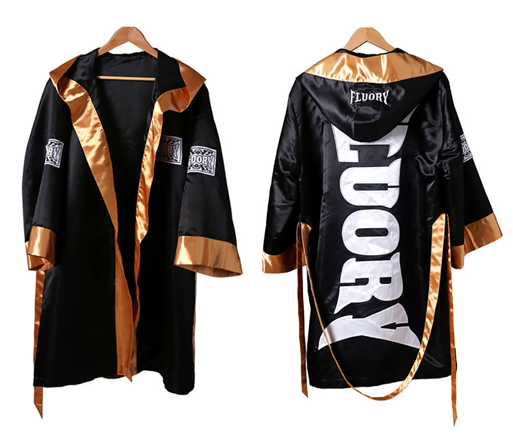 Boxing Robe With Hood-MAF01 – Fluory Sportswear