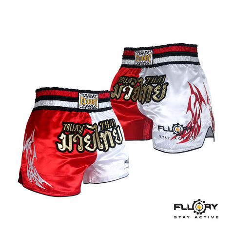 FLUORY Hommes Femmes Muay Thai Shorts Troncs De Sport Brodés - Temu Canada